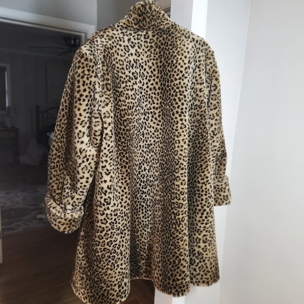 Marvin richards faux vintage swing coat